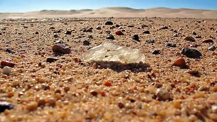 Silica Glass Field Egypt Travel Booking